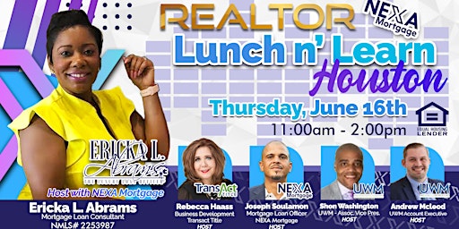 Realtor Lunch N' Learn - Empowered by NEXA Mortgage & UWM