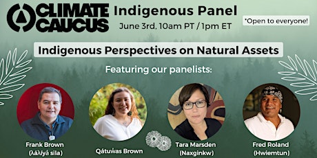 Indigenous Perspectives on Natural Assets tickets