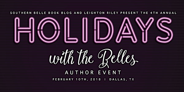 4th Annual Holidays with the Belles