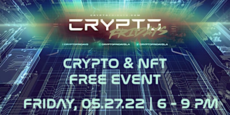 CryptoFridays - Crypto and NFT Meetup tickets
