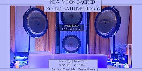 New Moon Sacred Sound Bath Immersion tickets