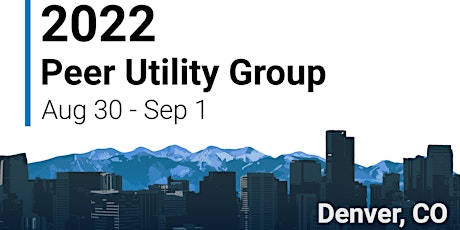 2022 Peer Utility Group Conference tickets