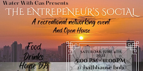 The Entrepreneur's Social- A Recreational Networking Event tickets
