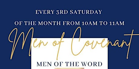 Men of Covenant tickets