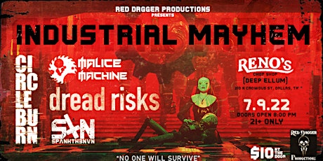 Industrial Mayhem Dallas TX tickets