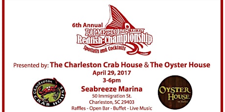 6th Annual Palmetto Society Redfish Championship primary image