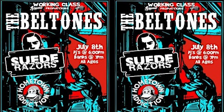 WCP The Beltones, Suede Razors, and Hometown Addiction tickets