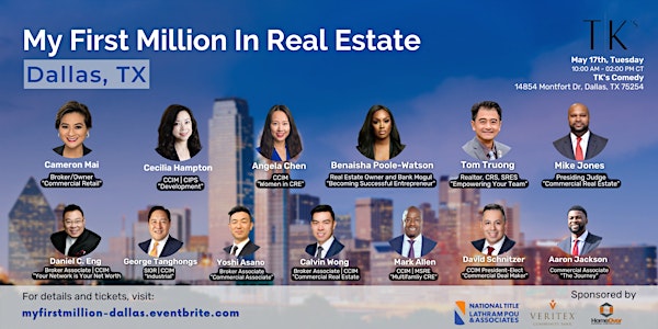 My First Million In Real Estate - Dallas Event
