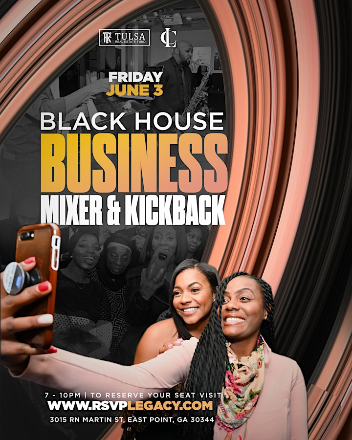 Black House Business Mixer & Kickback image