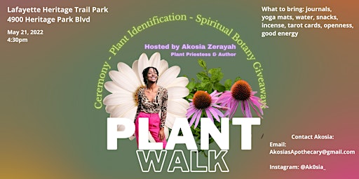 Spiritual Plant Walk with Akosia