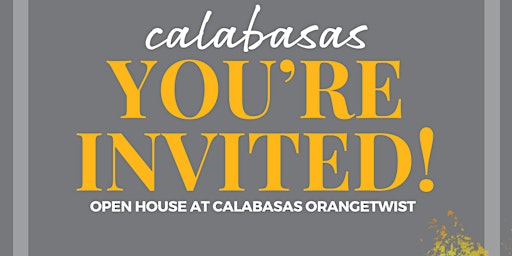 OrangeTwist Open House Calabasas with Dr. Ardesh