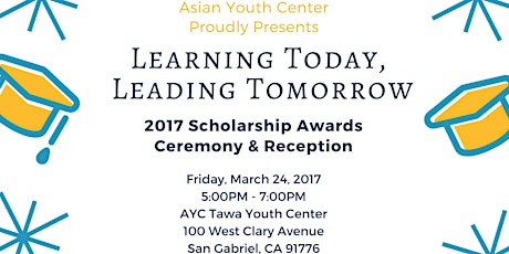 2017 AYC Scholarship Awards - Learning Today, Leading Tomorrow  primary image