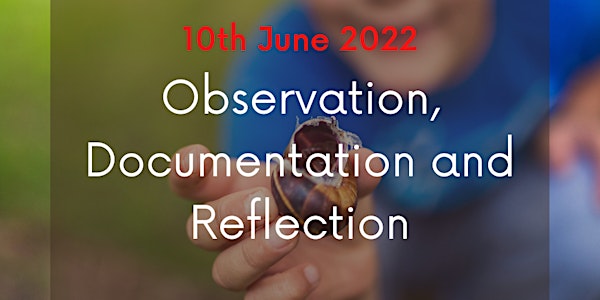Observation, Documentation and Reflection