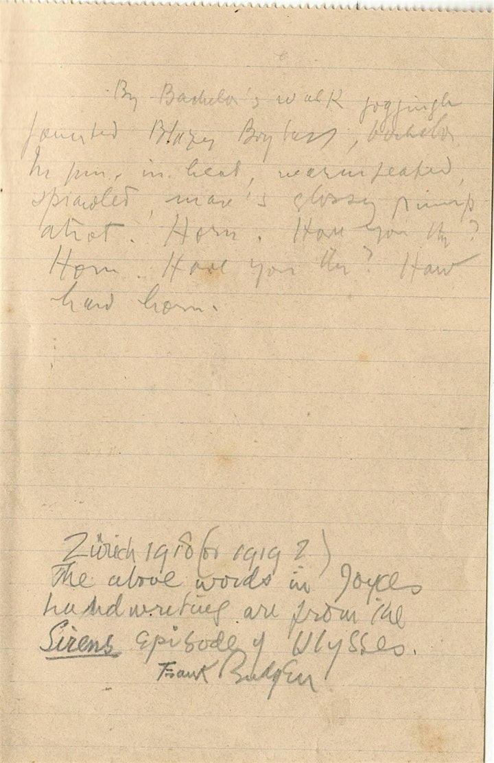James Joyce and Joycean Writing image