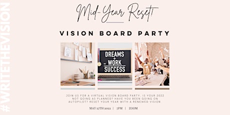 Mid-year Reset Vision Board Party! tickets