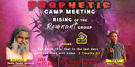 Prophetic Camp Meeting 2022 tickets