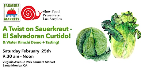 A Twist on Sauerkraut - El Salvadoran Curtido & Tasting Water Kimchi! primary image