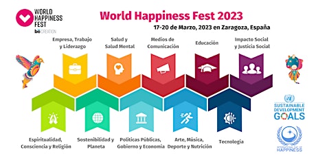 World Happiness Fest 2023 - Zaragoza, Spain entradas