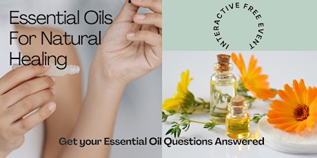 Essential Oils For Natural Healing tickets