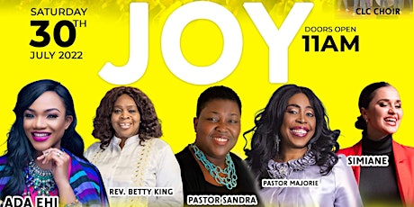 LADY TO LADY GLOBAL CONFERENCE  - THEME: "JOY" tickets