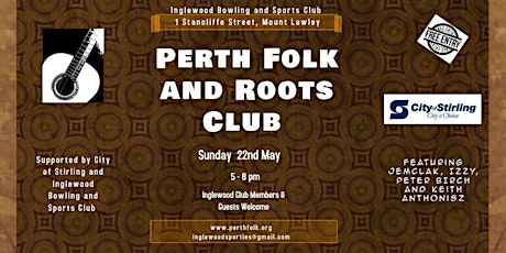 Perth Folk and Roots Club with JemClak and Izzy tickets