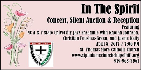 In The Spirit Concert, Silent Auction & Reception primary image