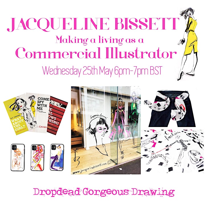JACQUELINE BISSETT - Working as a COMMERCIAL ILLUSTRATOR image
