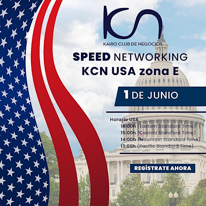 Imagen de KCN Speed Networking Online USA - 1 de junio