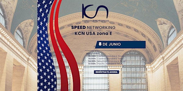 KCN Speed Networking Online USA - 8 de junio