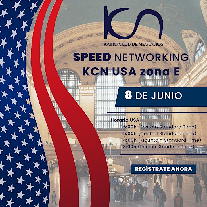 Imagen de KCN Speed Networking Online USA - 8 de junio