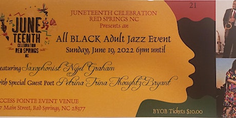 All Black Adult Jazz Event tickets