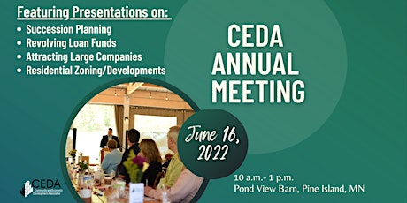 CEDA Annual Meeting tickets