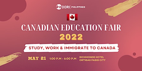 WOORI Philippines Canada Education Fair 2022 tickets