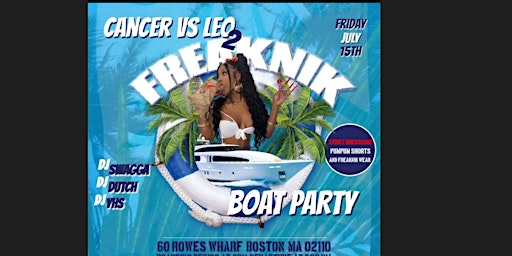 Cancers VS Leos Boat Party Pt 2( NIGHT CRUISE)