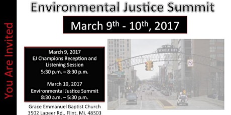 2017 Flint Environmental Justice Summit primary image