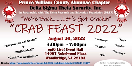 PWCAC-DST 2022  Crab Feast tickets