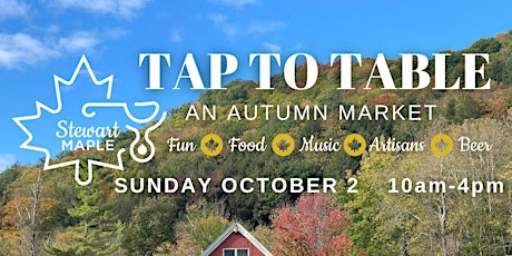 Tap to Table - An Autumn Market tickets