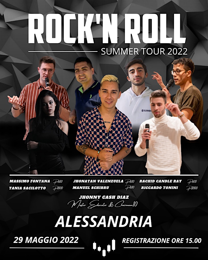 Immagine ROCK'N ROLL SUMMER TOUR - ALESSANDRIA -