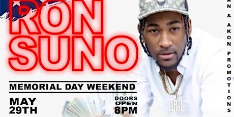 MEMORIAL DAY WEEKEND WITH RON SUNO tickets