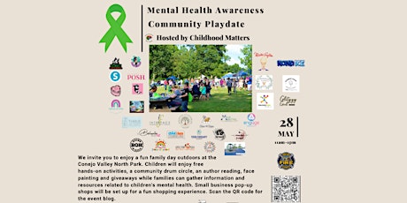 Mental Health Awareness Community PLaydate tickets