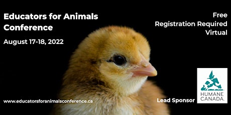 2022 Educators for Animals Conference tickets