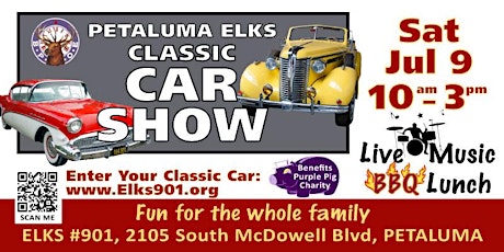 Elks Charity Classic Car Show tickets