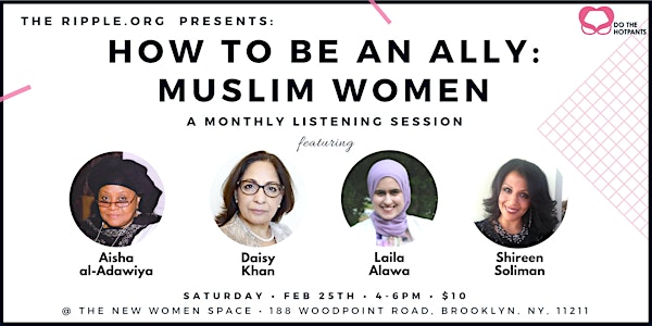 TheRipple.org Presents, How to be an Ally: Muslim Women