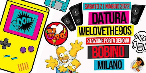Nuovo BOBINO CLUB MILANO - WeLoveThe90s & Datura