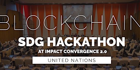 Blockchain SDG Hackathon at IMPACT CONVERGENCE 2.0 - United Nations  primary image