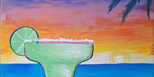 Margarita Sunset Painting at Corby's Public House