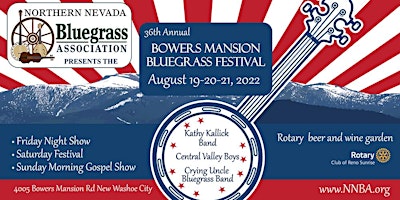 Bowers Mansion Bluegrass Festival 2022