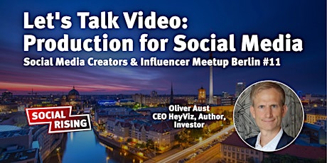 Let’s Talk Video: Production for Social Media - Meetup #11 billets