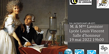 Conférence consacrée à la science et aux travaux de M. & Mme Lavoisier billets