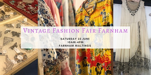 Vintage Fashion Fair Farnham June 2022